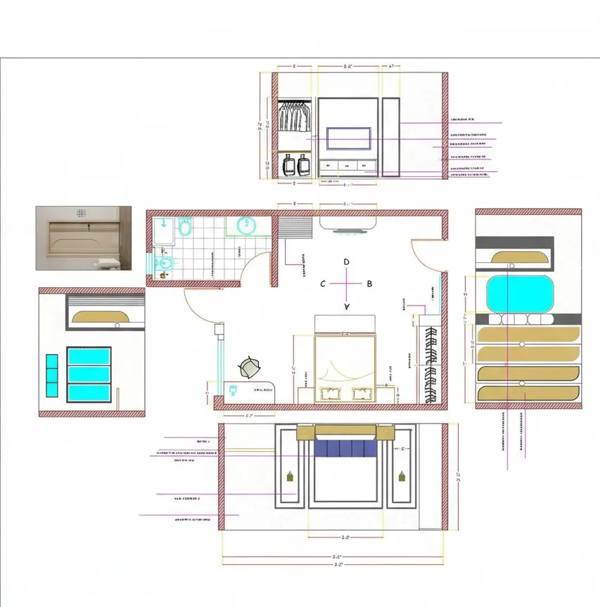 Interior Elevation - Kitchen Design
